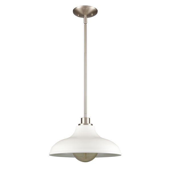 Grenville 13'' Wide 1-Light Pendant - Brushed Nickel