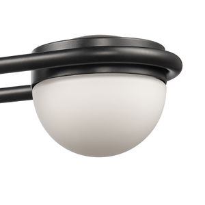 Nelly 31'' Wide 4-Light Vanity Light - Matte Black 6