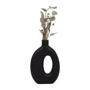 GRIFFINMOOR BLACK VASE 14 (IN) 5