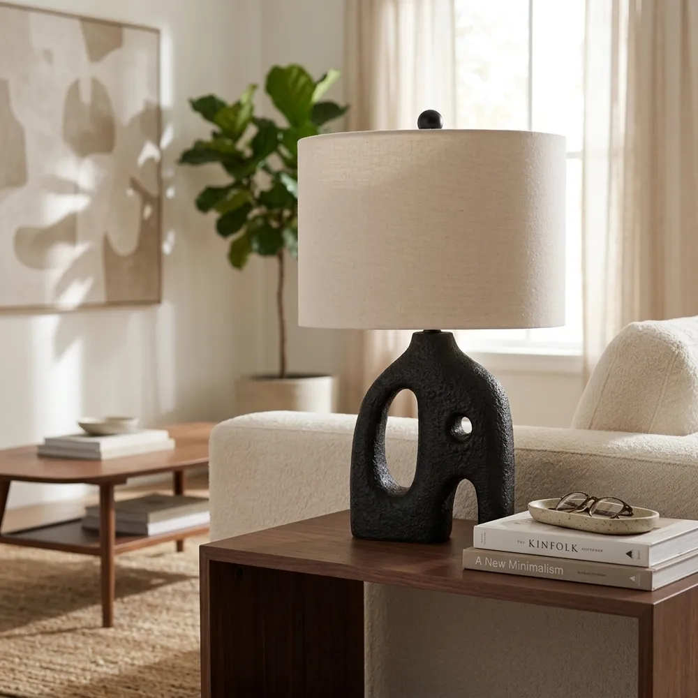 CORWINSIDE BLACK LAMP 21 (IN)