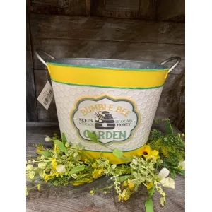 Bumble Bee Bucket 11x9x9in 1