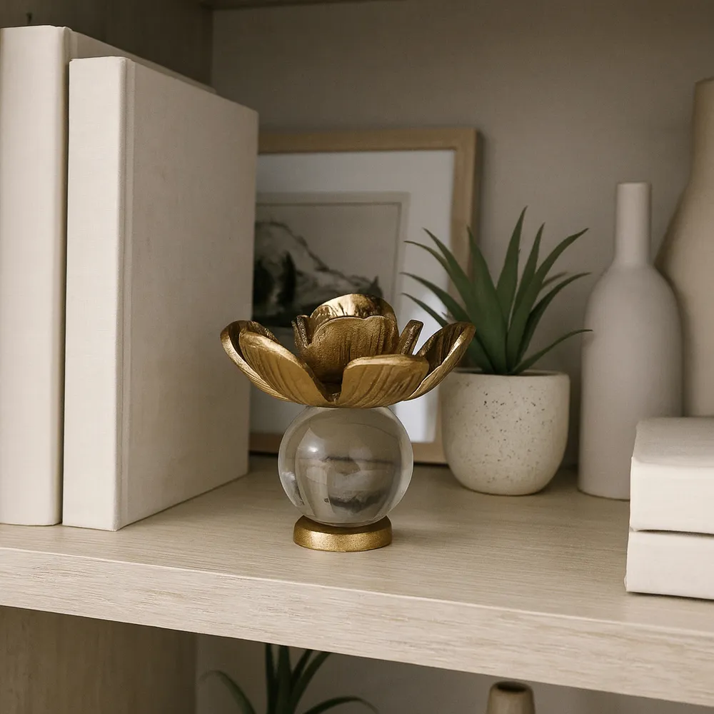 AVAGATE GOLD DECOR 5 (IN)