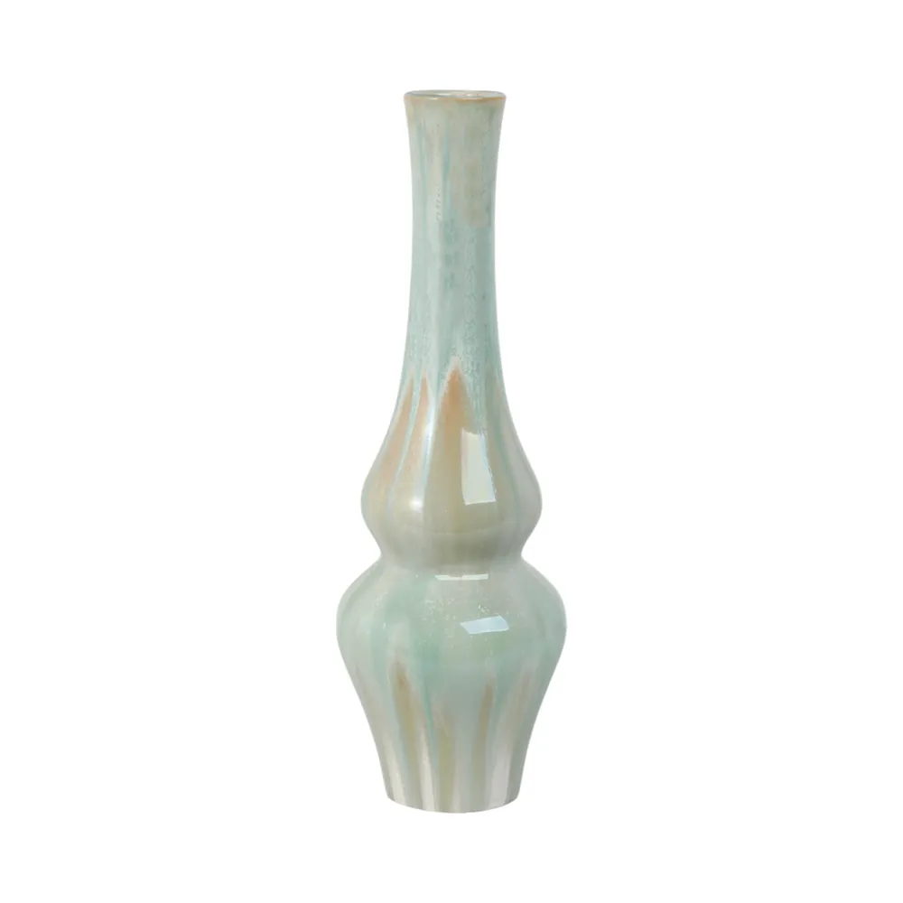 HADFIELDHOLM GREEN VASE 20 (IN)