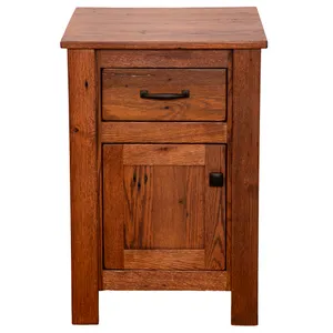 Heritage Oak Enclosed Nightstand 4