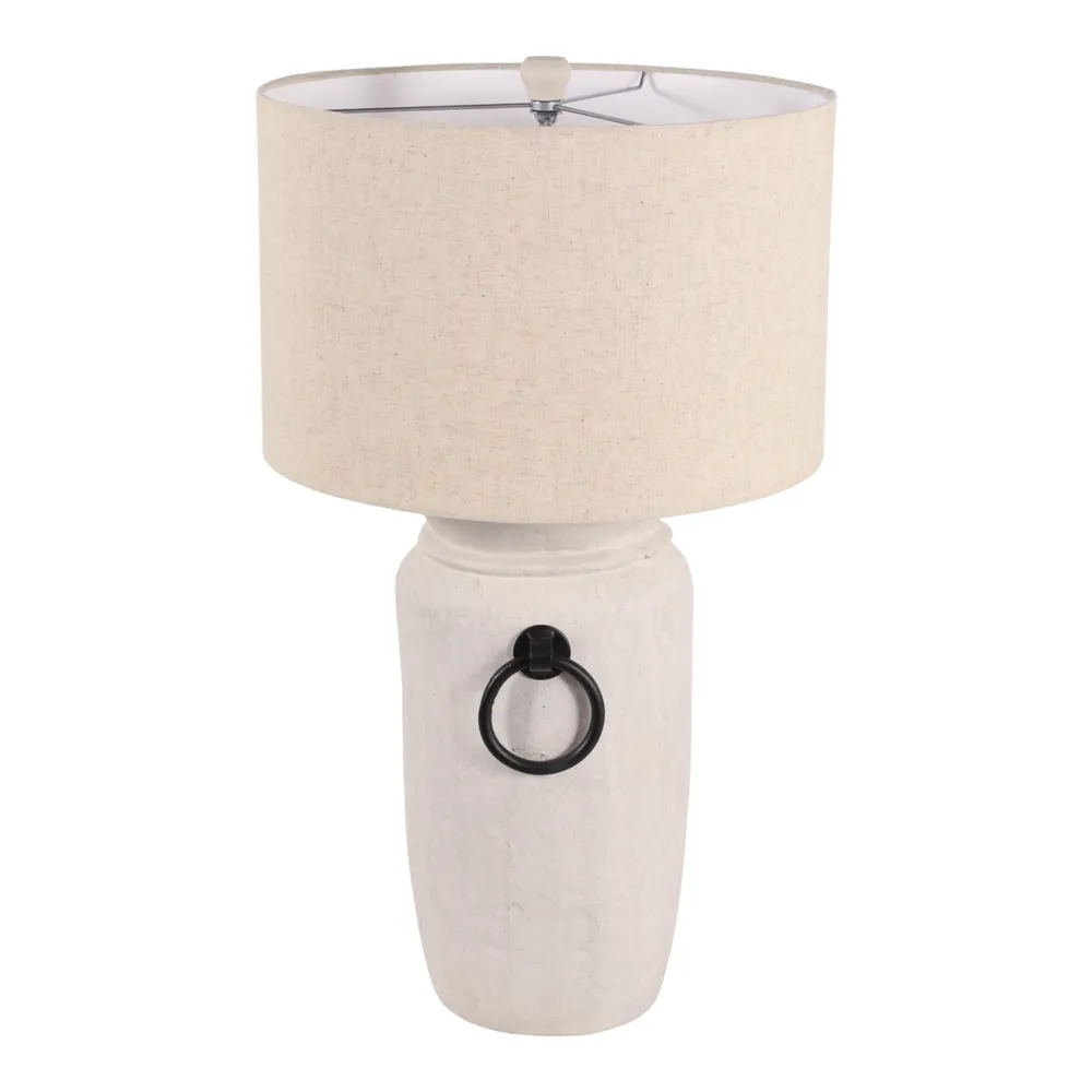 BRECKVIEW IVORY LAMP 29 (IN)