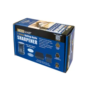 AccuSharp 2-Stone Rolling Knife Sharpener - Black 14
