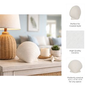 CLEOSIDE WHITE DECOR 6 (IN) 9