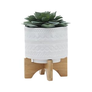 DORSETPORT WHITE PLANTER 8 (IN) 4