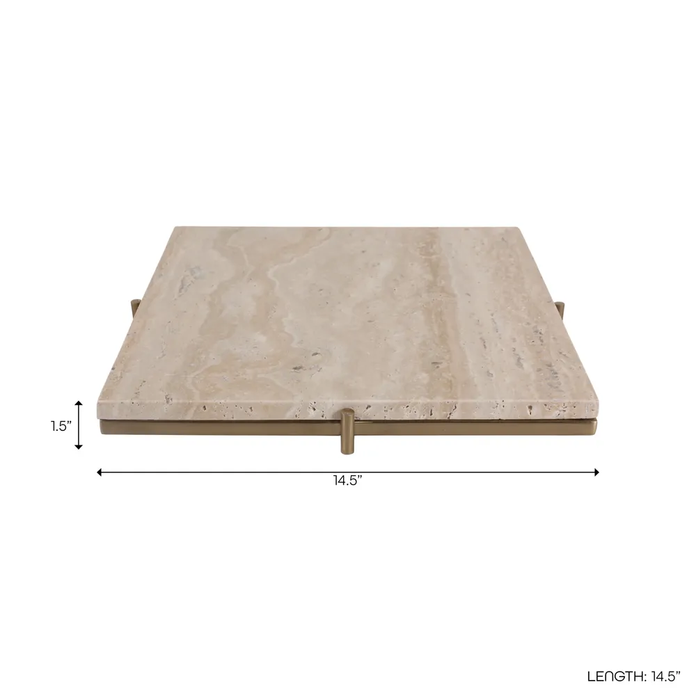 GENTRYHAVEN TAN TRAY 2 (IN)