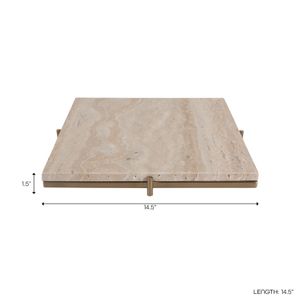GENTRYHAVEN TAN TRAY 2 (IN) 9