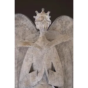 Rustic Metal Christmas Angel 3