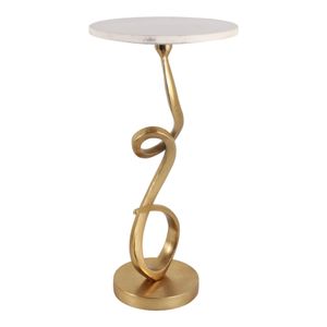 ELLERYFORD WHITE ACCENT TABLE 24 (IN) 3