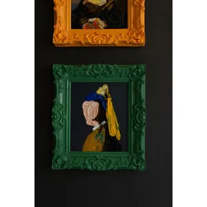 Set of 3 Framed Portrait Paintings 11