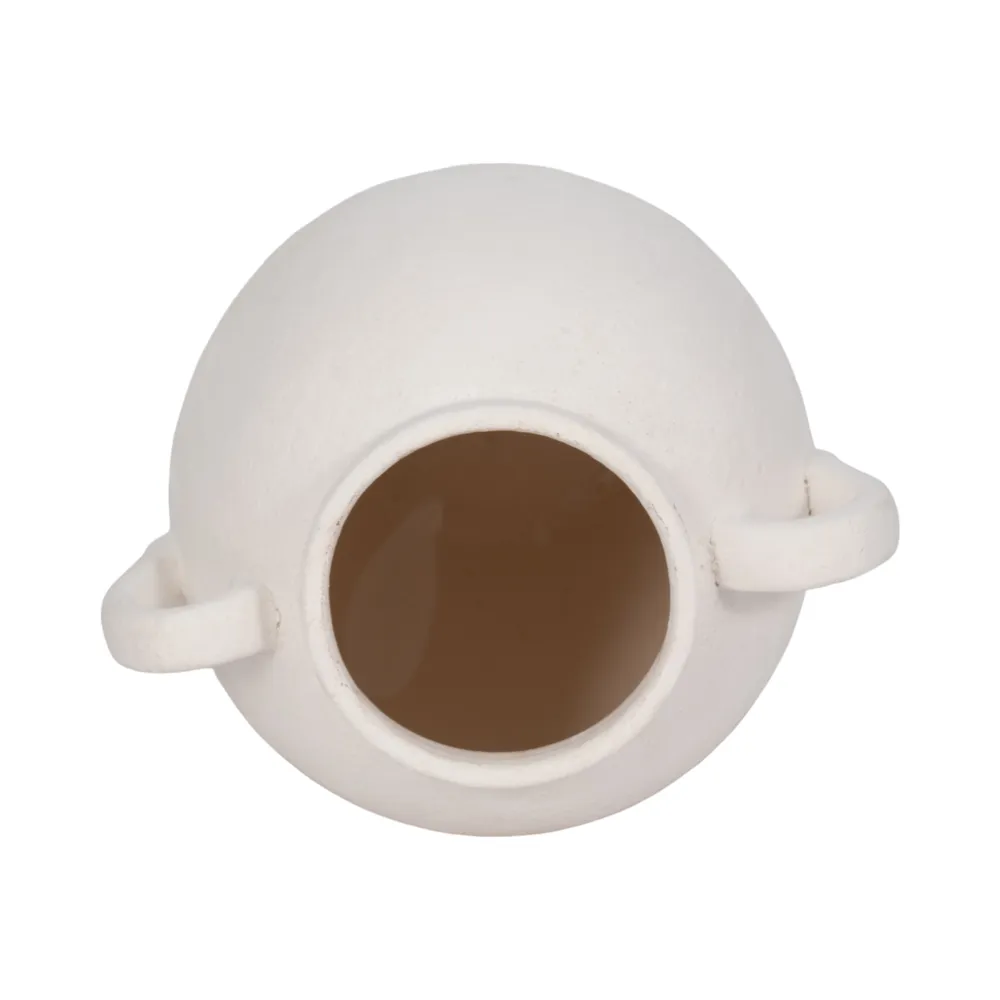 LAYLAFORD WHITE VASE 10 (IN)