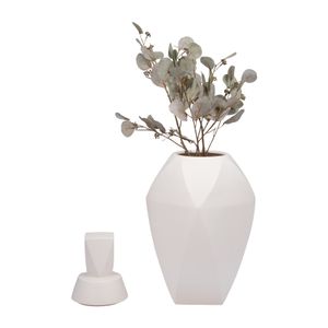 HALTONWORTH WHITE VASE 23 (IN) 3