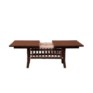 Appalachian Extension Dining Table - Antique Oak Top 5