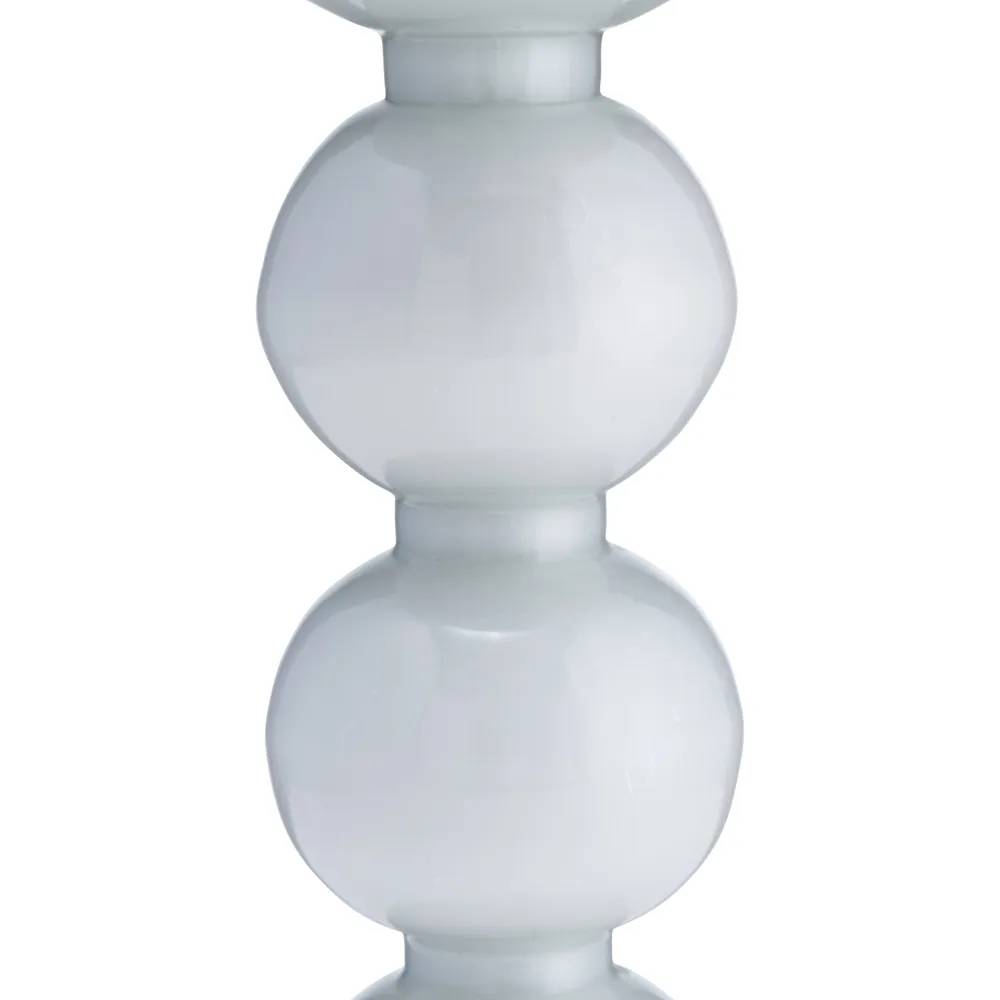 BECKETTOAK CLEAR CANDLE HOLDER 13 (IN)