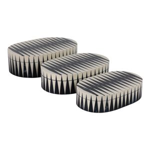 FALLONFORD SET OF 3 WHITE BOXES 4 (IN) 1