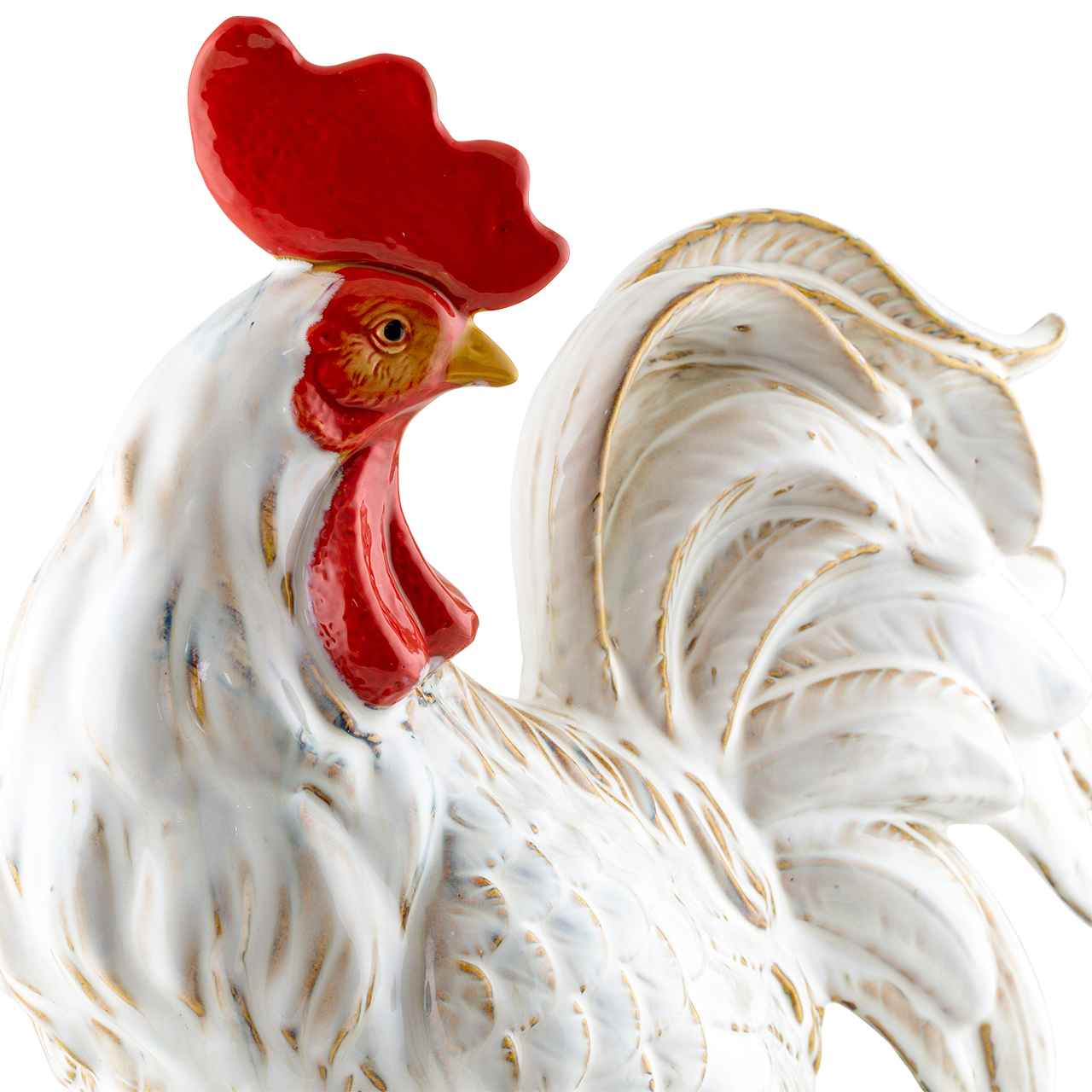 Quinn Large Rooster Figurine 6