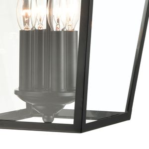 Main Street 21'' High 4-Light Outdoor Sconce - Black 3
