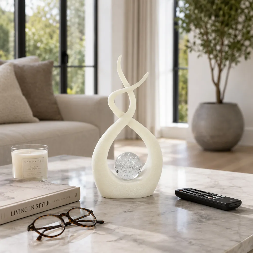 BELDENCLIFF WHITE DECOR 12 (IN)