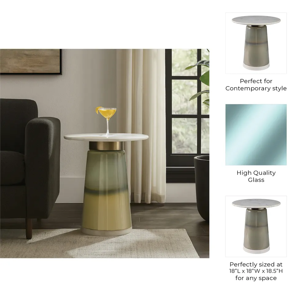 SOLPORT GREEN TABLE 19 (IN)