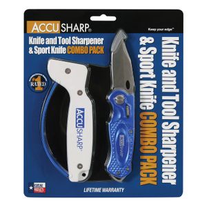 AccuSharp Sharpener-Blue Sport Knife Combo 3