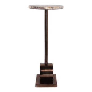 DILLONBURN BROWN TABLE 24 (IN) 4