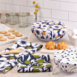 Windflower Cotton Kitchen Towels (Set of 3) 4
