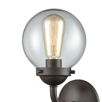 Beckett 12'' High 1-Light Sconce - Oil Rubbed Bronze