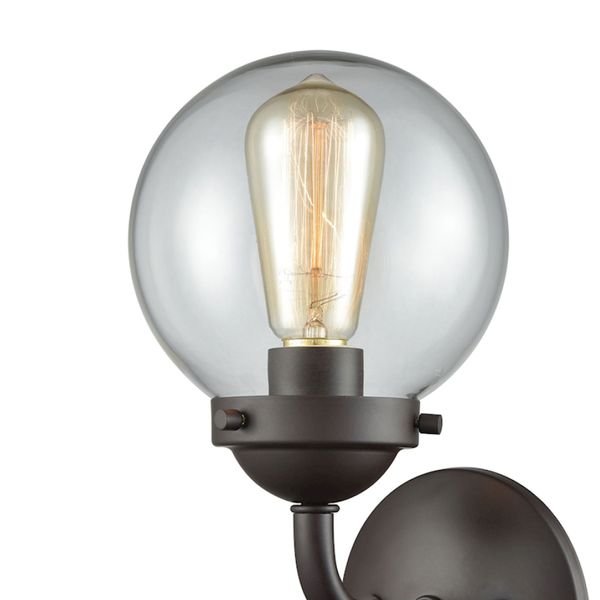 Beckett 12'' High 1-Light Sconce - Oil Rubbed Bronze