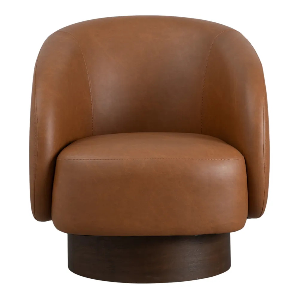 LEOWICK BROWN CHAIR 33 (IN)