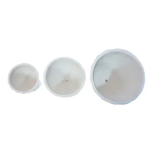 DALEHAM SET OF 3 WHITE PLANTER 13 (IN) 5