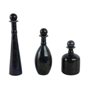 GARFIELDHOLM SET OF 3 BLUE VASES 15 (IN) 3