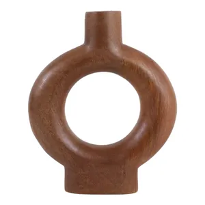 DRAPERWELL BROWN VASE 10 (IN) 1