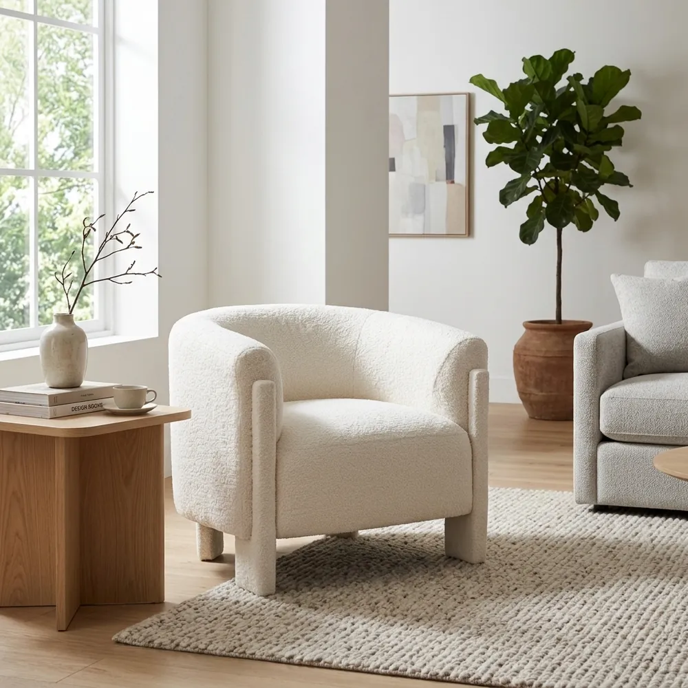 LAYLACROSS IVORY CHAIR 29 (IN)