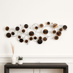 SOLLAKE SILVER METAL WALL 18 (IN) 10