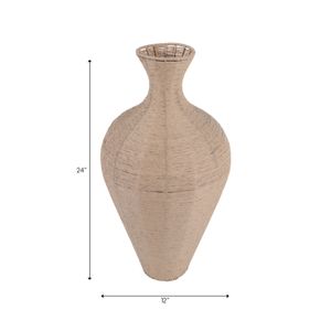 TANNERRIDGE BROWN VASE 24 (IN) 10