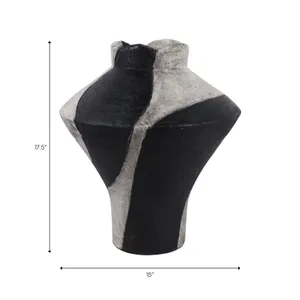 GRIFFINWELL WHITE VASE 18 (IN) 10