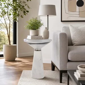 AVARIDGE WHITE TABLE 22 (IN) 2