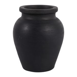 HAWLEYWORTH BLACK VASE 7 (IN) 7