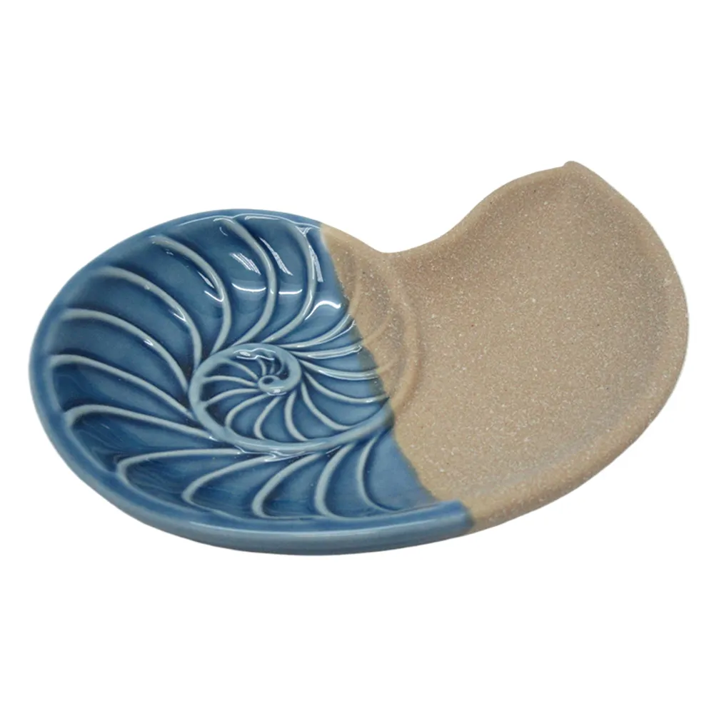7" BLUE SHELL PLATE