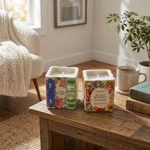 IRVINGSHAW SET OF 2 WILD FIG & CASSIS CANDLE 4 (IN) 2