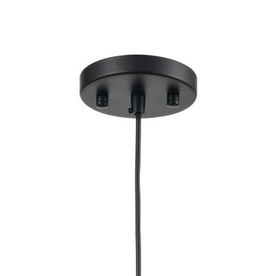 Heathrow 8″ Wide 1-Light Mini Pendant - Matte Black