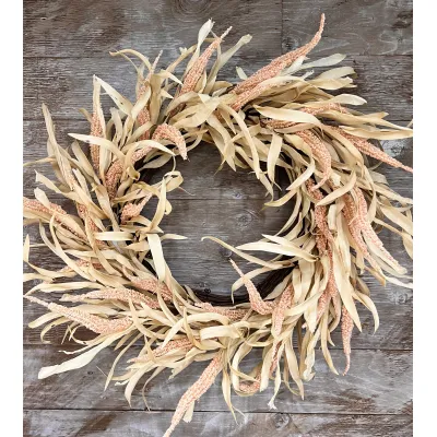 Natural Foxtail Wreath