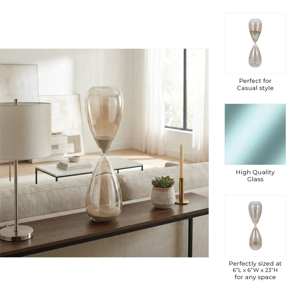JULIANOAK GRAY HOURGLASS 23 (IN)