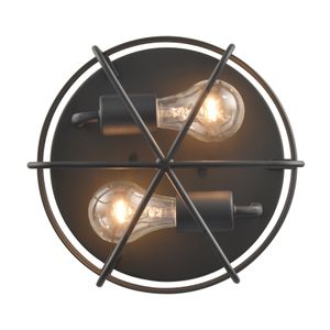 Gael 10'' Wide 2-Light Flush Mount - Matte Black 4