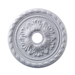 Corinthian 22'' Wide Medallion - White 1