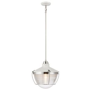 Seaway Passage 14'' Wide 1-Light Pendant - White 1