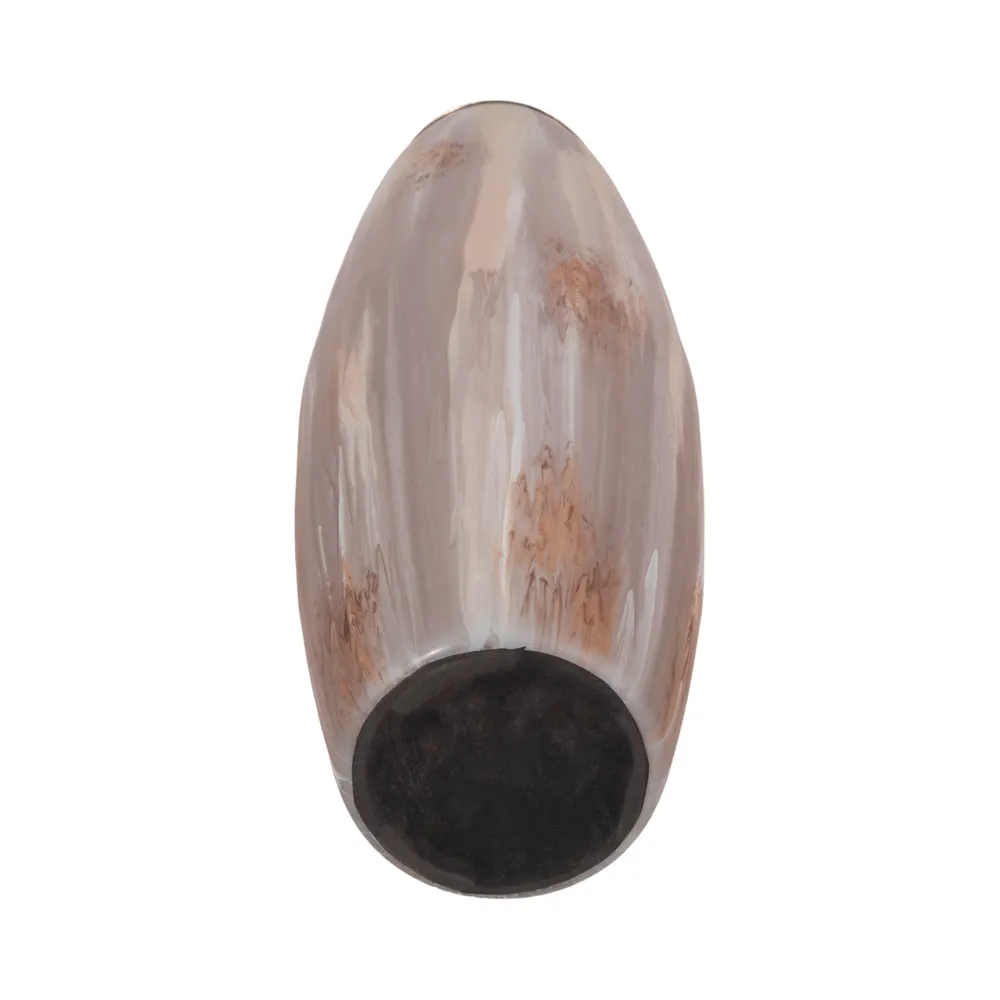 WOODSONCLIFF TAN GLASS VASE 31 (IN)